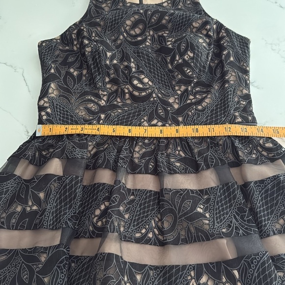 Aidan Mattox - Sleeveless Fit and Flare Cocktail - Picture 7 of 9